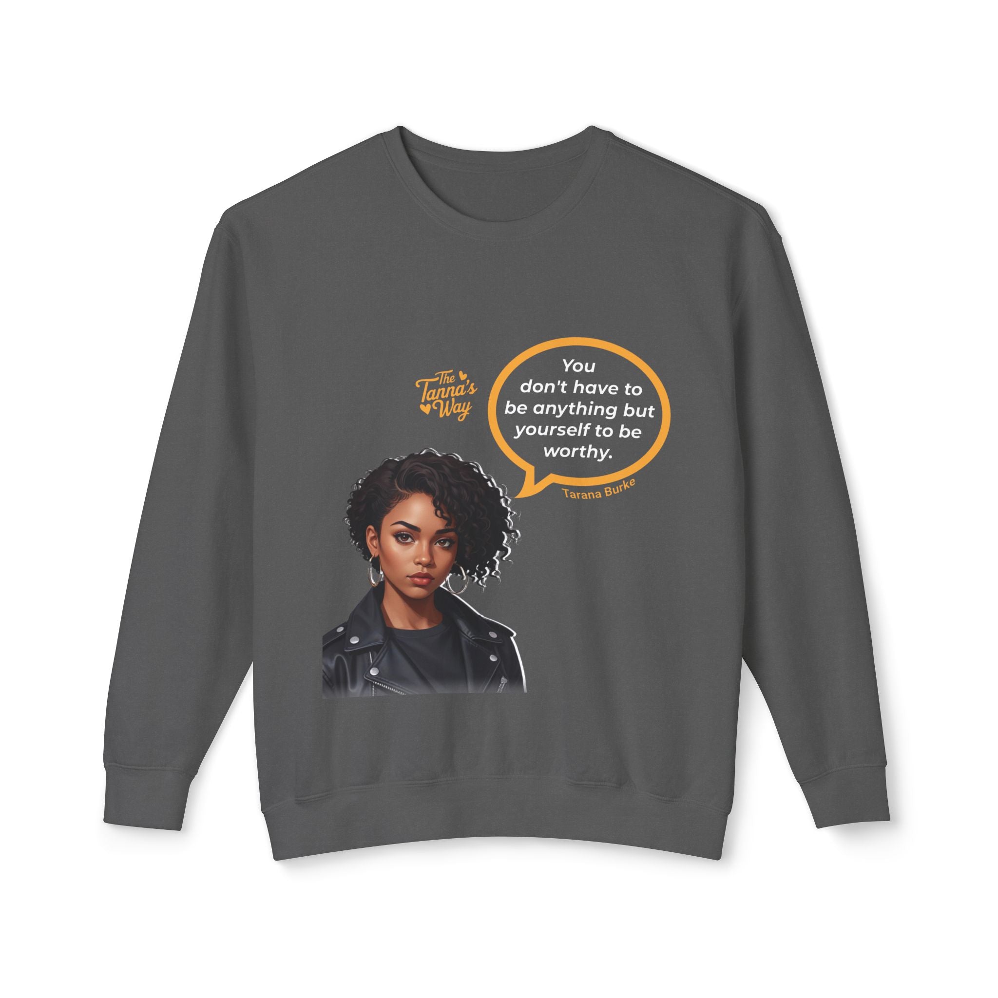 Tarana Burke | Unisex Lightweight Crewneck Sweatshirt